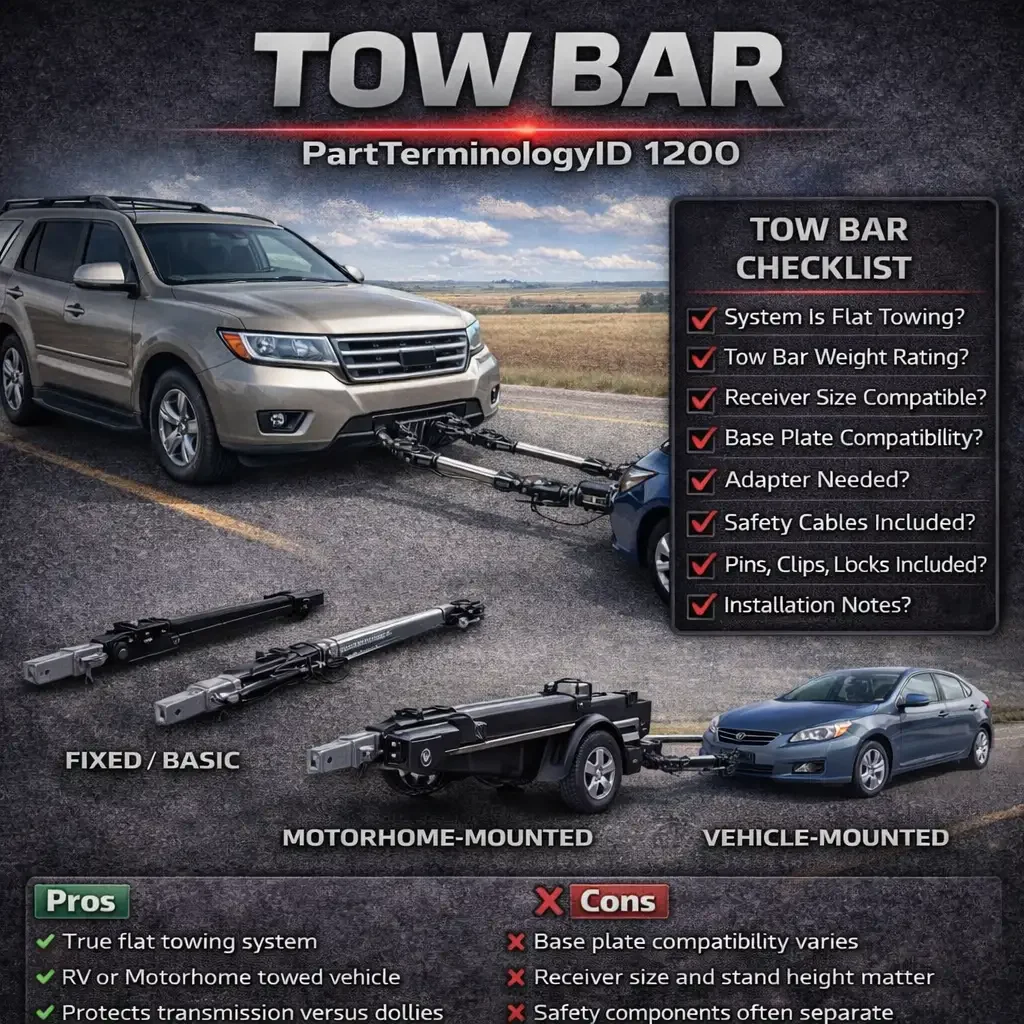 PartTerminologyID 1200 Tow Bar