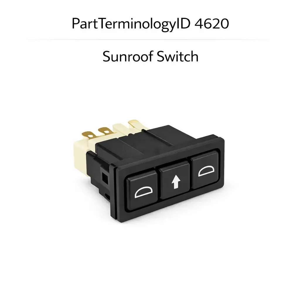 PartTerminologyID 4620 Sunroof Switch