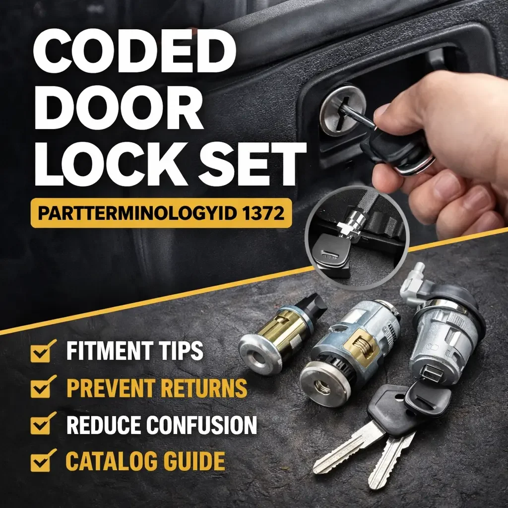 Coded Door Lock Set (PartTerminologyID 1372): The Matched Set That Gives You One Key for Everything Again