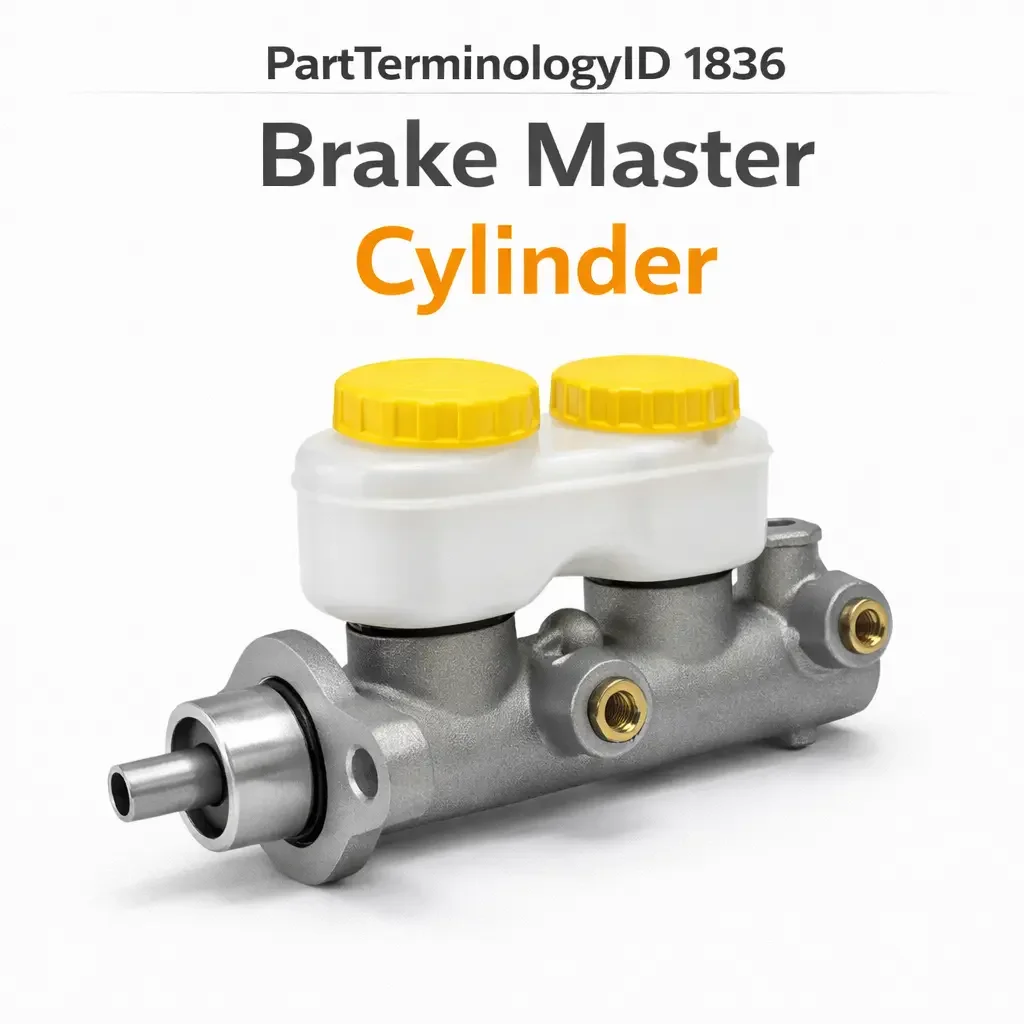 Brake Master Cylinder (PartTerminologyID 1836): The Part That Controls Everything Downstream and Returns at Scale
