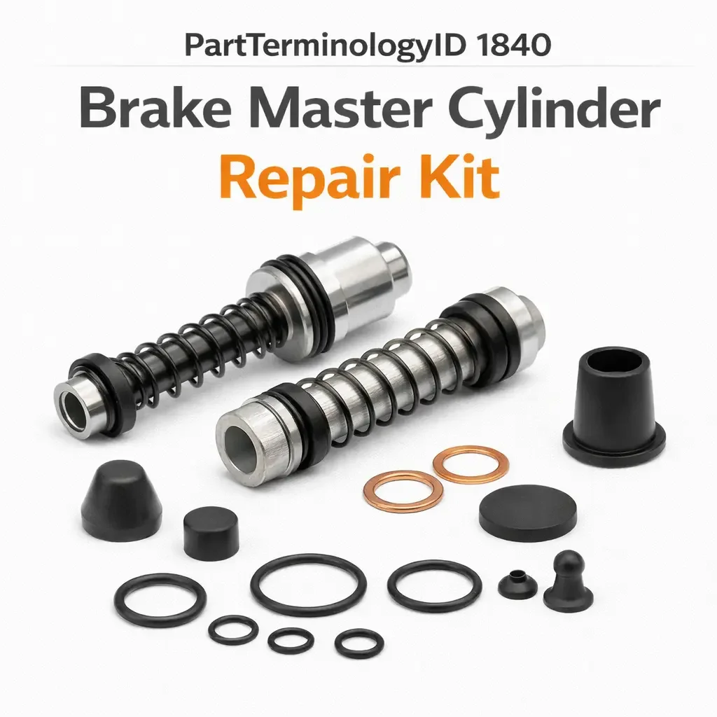 Brake Master Cylinder Repair Kit (PartTerminologyID 1840): The Rebuild Option That Only Works When the Bore Size Is Right