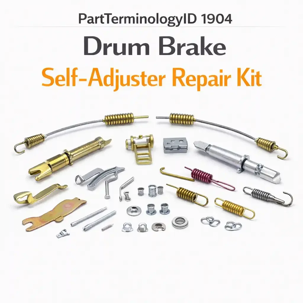 Drum Brake Self-Adjuster Repair Kit (PartTerminologyID 1904): The Wear Items Inside the Adjuster That Nobody Orders Until the Pedal Drops