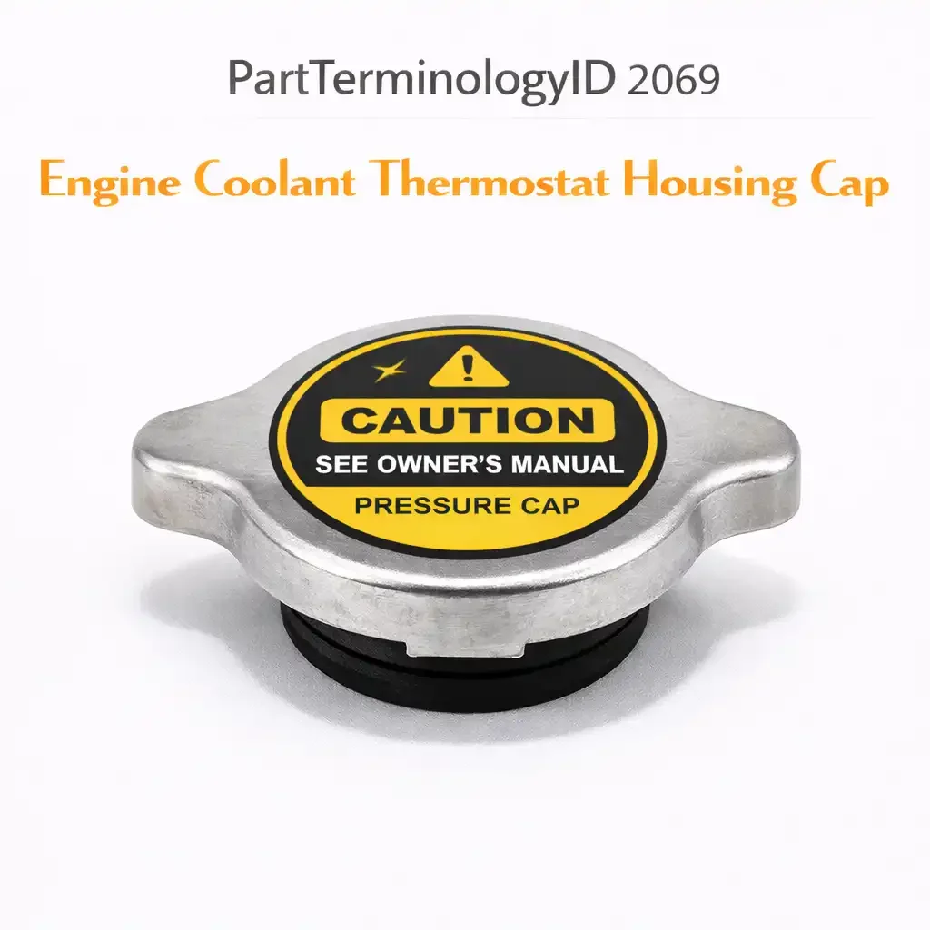 Engine Coolant Thermostat Housing Cap (PartTerminologyID 2069): The Cap That Requires an Engine Code Before It Means Anything