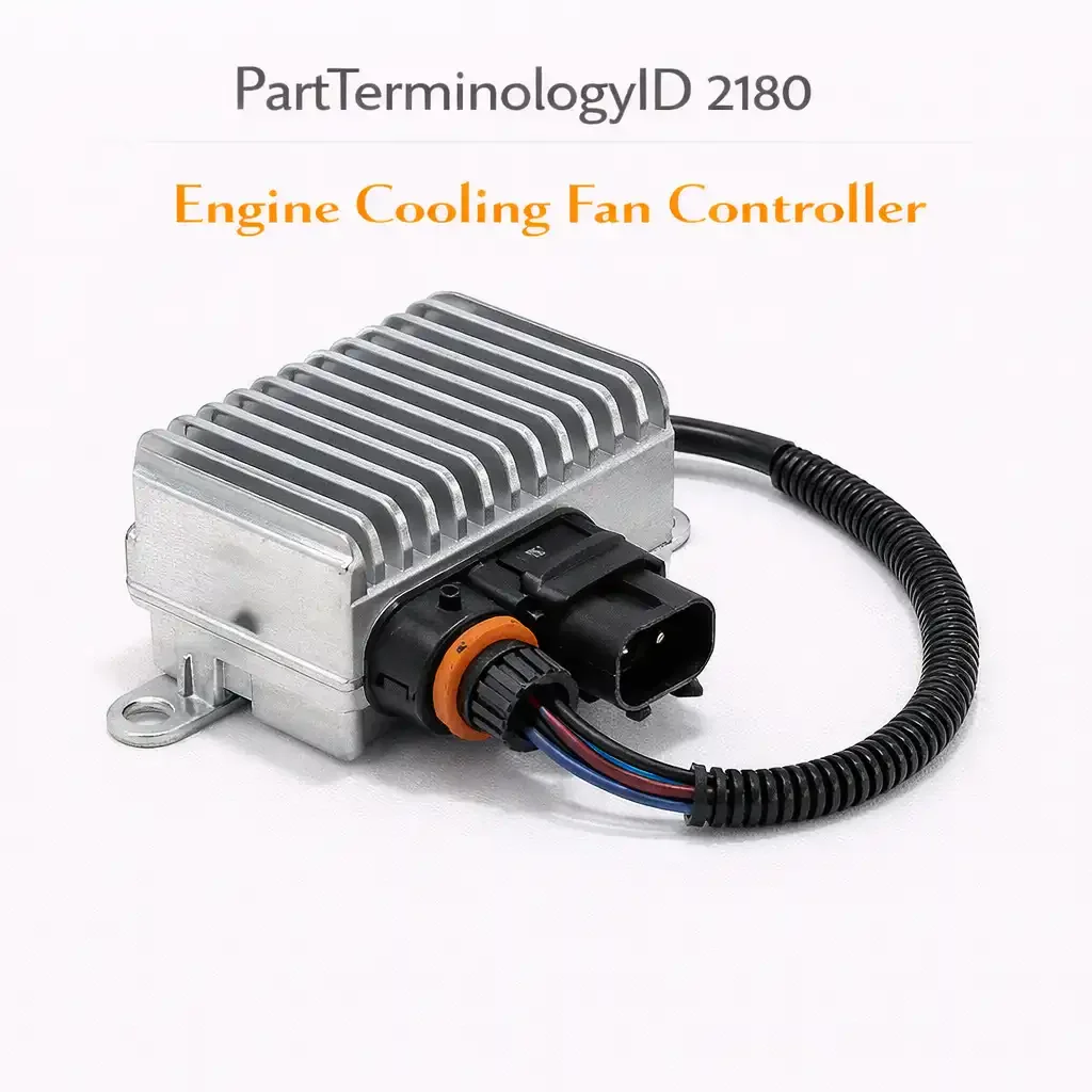 Engine Cooling Fan Controller (PartTerminologyID 2180): The Module Where Control Strategy and Connector Configuration Both Determine Whether the Replacement Works