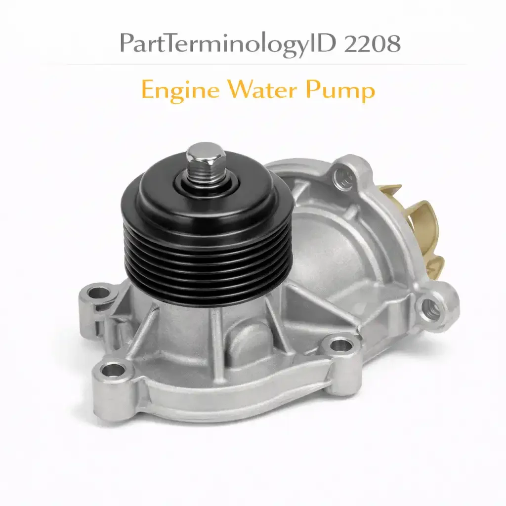 Engine Water Pump (PartTerminologyID 2208): The Component Where Drive Type, Impeller Material, and Rotation Direction All Determine Whether the Engine Circulates Coolant at All