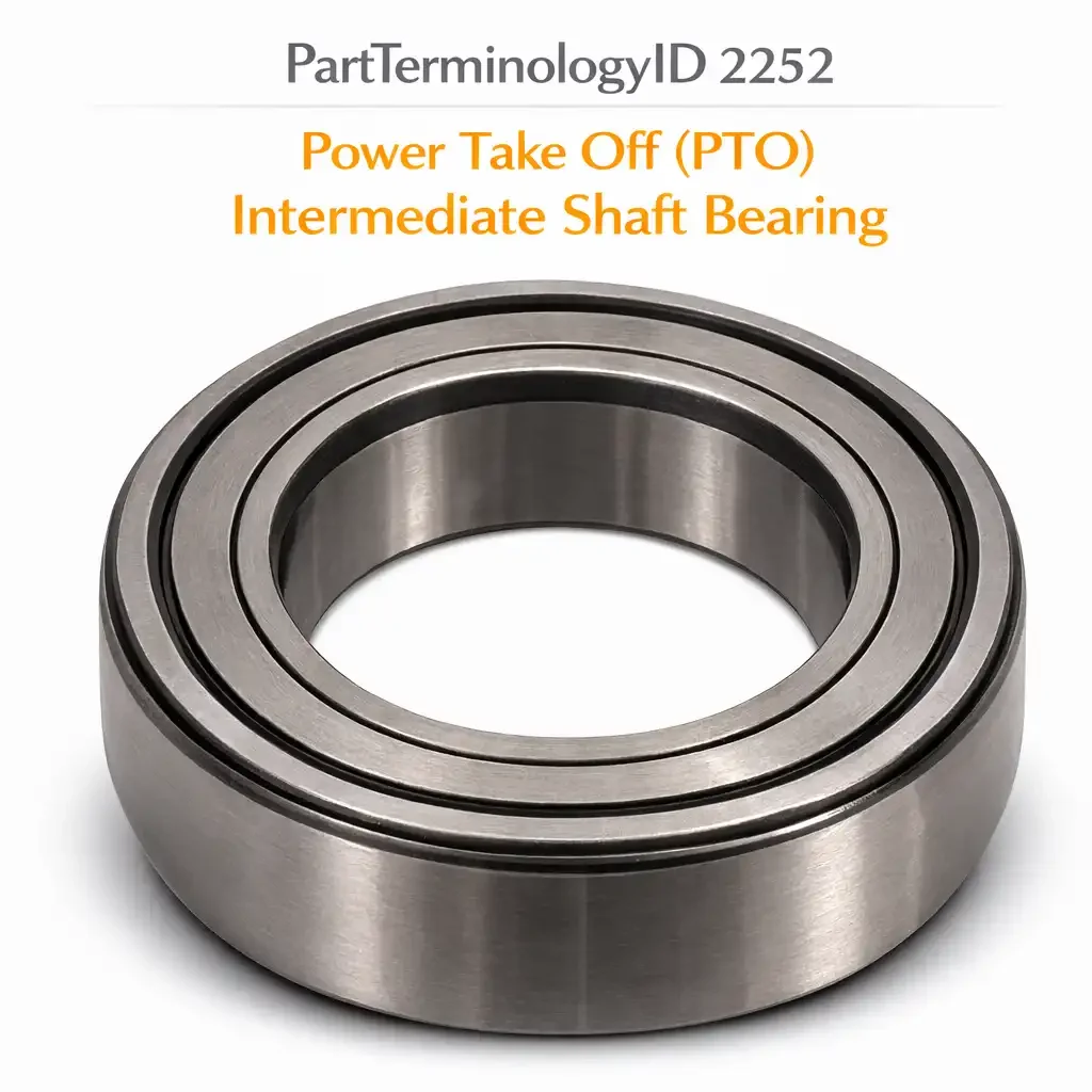 Power Take Off (PTO) Intermediate Shaft Bearing (PartTerminologyID 2252): Where Shaft Position Within the Gear Train Determines Every Specification
