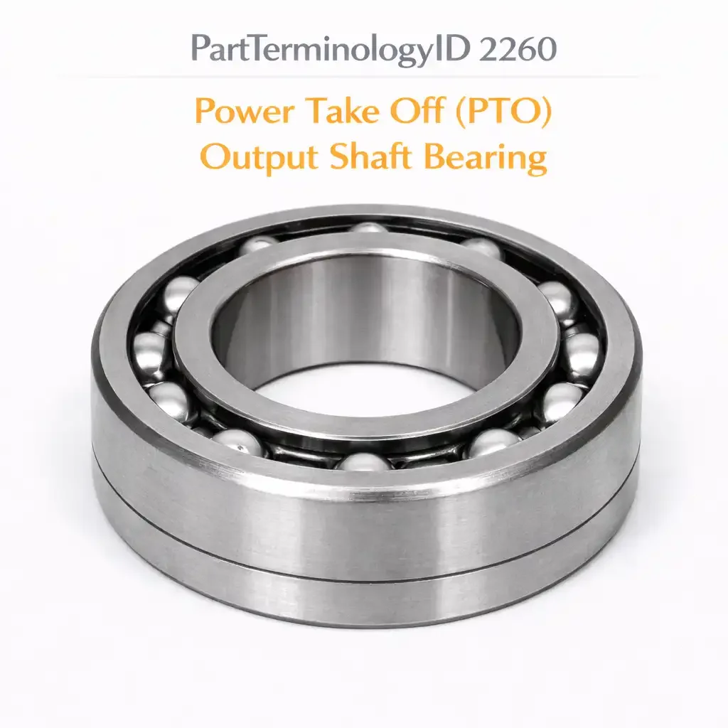 Power Take Off (PTO) Output Shaft Bearing (PartTerminologyID 2260): Where Driven Equipment Coupling Geometry Determines the Axial Load the Bearing Must Handle