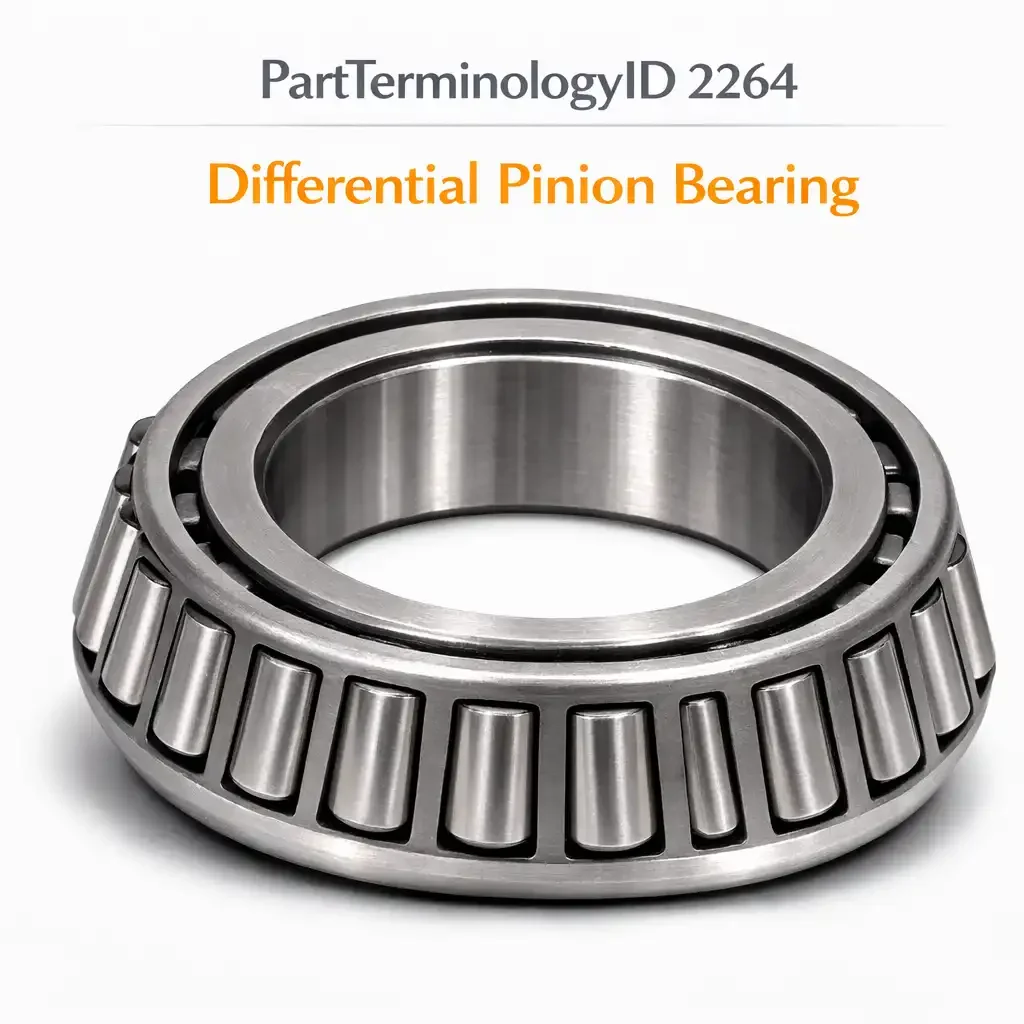 Differential Pinion Bearing (PartTerminologyID 2264): Where Axle Designation and Cup-and-Cone Status Determine Whether the Rebuild Can Proceed