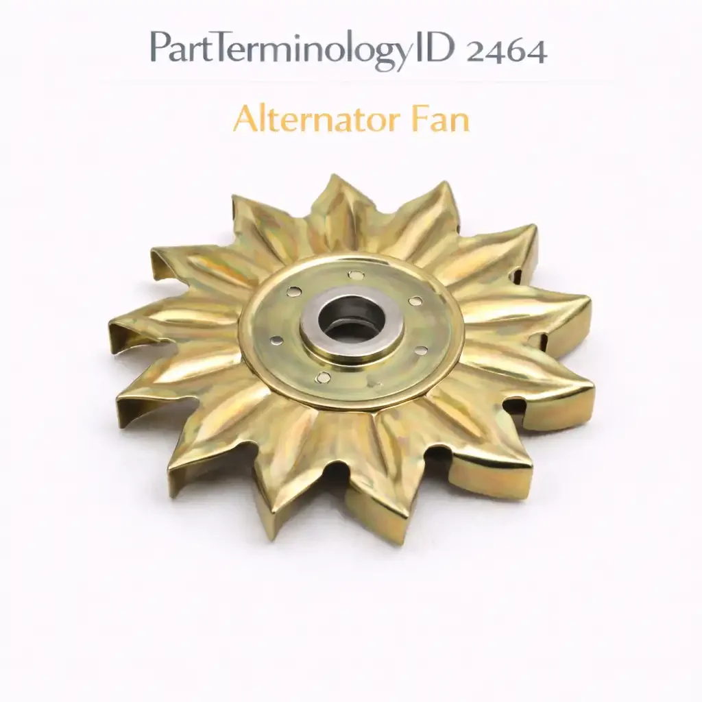 Alternator Fan (PartTerminologyID 2464): Why Blade Count, Pitch Direction, and Shaft Bore Determine Thermal Survival