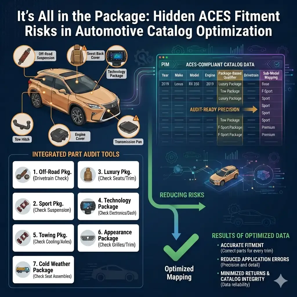 It’s All in the Package: Hidden ACES Fitment Risks in Automotive Catalog Optimization