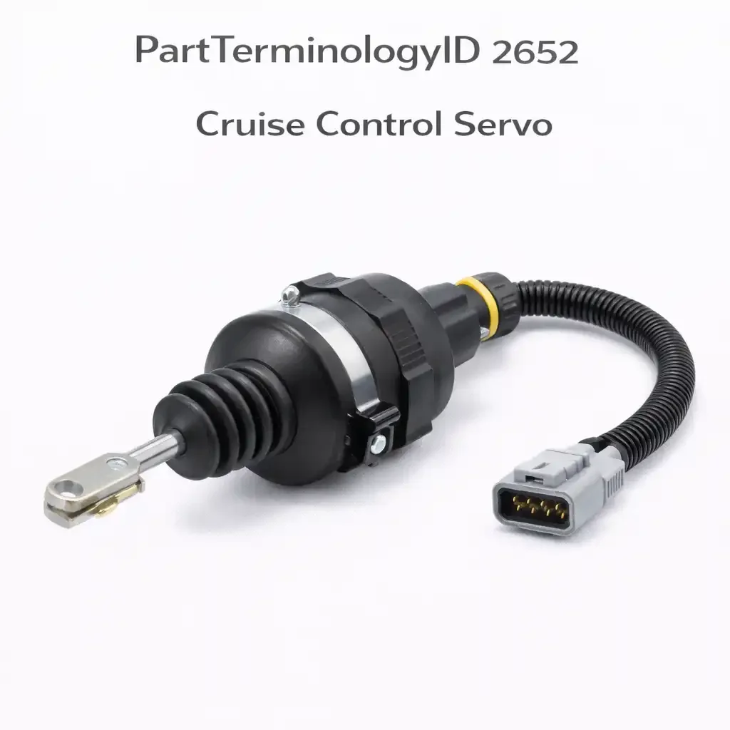 Cruise Control Servo (PartTerminologyID 2652): Where Actuation Type, Cable Pull Specification, and Mounting Configuration Determine Whether the System Holds Speed
