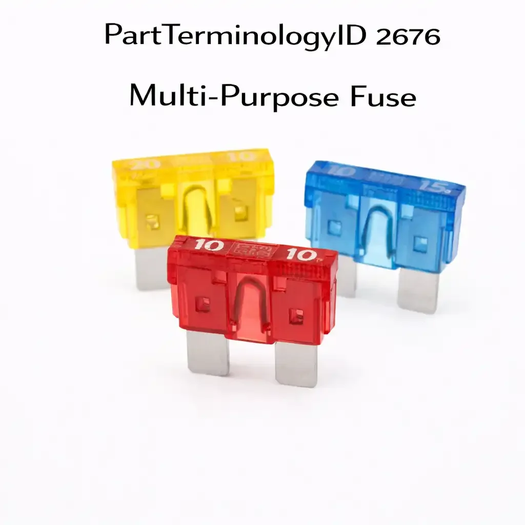 Multi-Purpose Fuse (PartTerminologyID 2676): Where Fuse Type, Ampere Rating, and Voltage Rating Determine Whether the Circuit Is Protected or the Fuse Block Is Damaged
