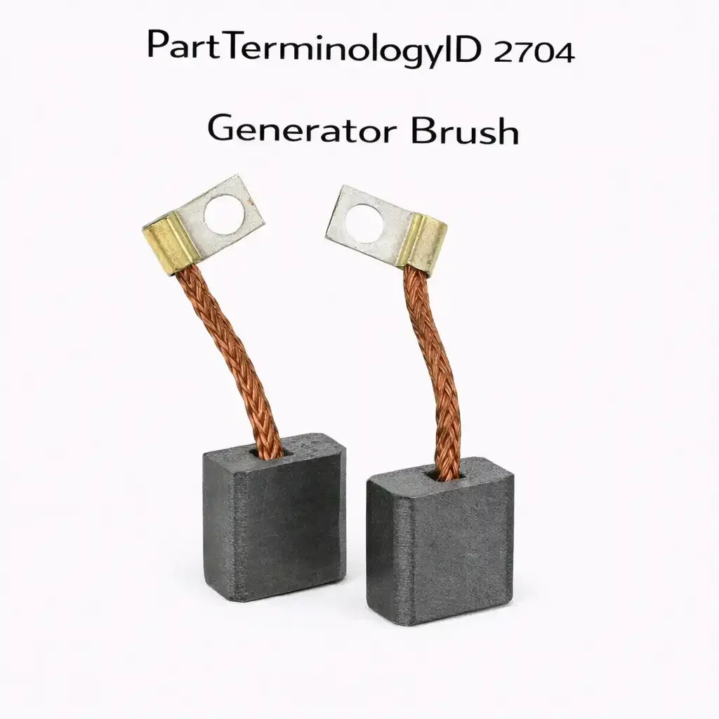 Generator Brush (PartTerminologyID 2704): Where Brush Dimensions and Material Grade Determine Whether Field Current Transfer Is Restored Correctly