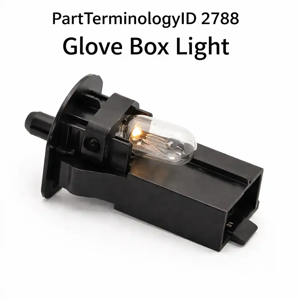 Glove Box Light (PartTerminologyID 2788): Where Bulb Type and Activation Method Determine Whether the Glove Compartment Is Illuminated Correctly on Door Open