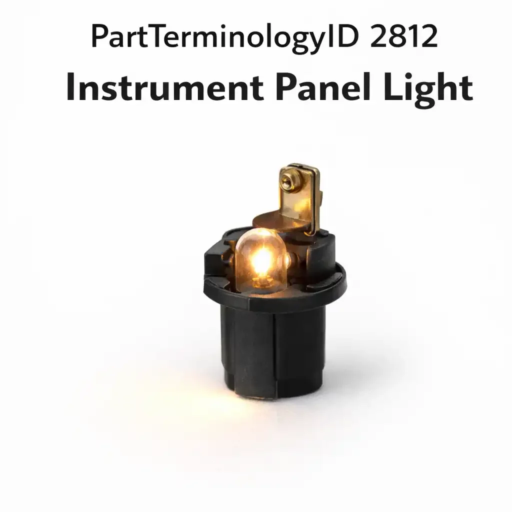 Instrument Panel Light (PartTerminologyID 2812): Where Bulb Type, Panel Zone, and Dimmer Compatibility Determine Whether the Dashboard Is Evenly Illuminated at Every Dimmer Setting