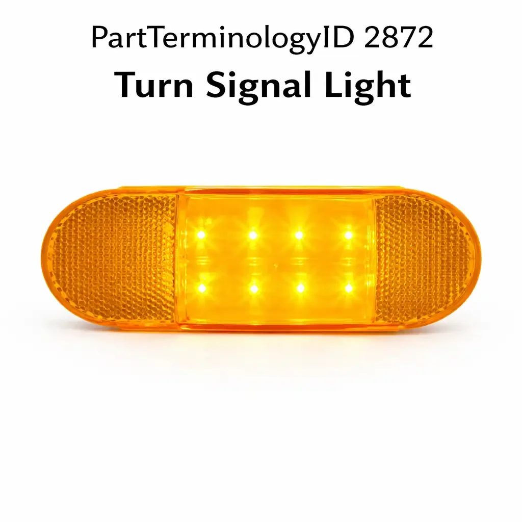Turn Signal Light (PartTerminologyID 2872): Where Bulb Type, Flash Rate, and FMVSS 108 Compliance Determine Whether the Direction Indicator Flashes Correctly Without Hyper-Flash or Circuit Fault