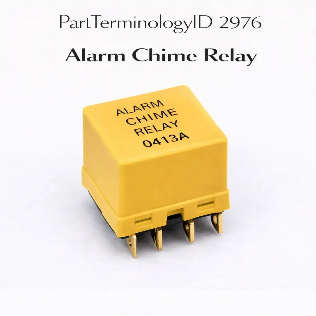 Alarm Chime Relay (PartTerminologyID 2976): Where Circuit Identification and Separate Relay Verification Determine Correct Diagnosis of Multi-Condition Chime Silence