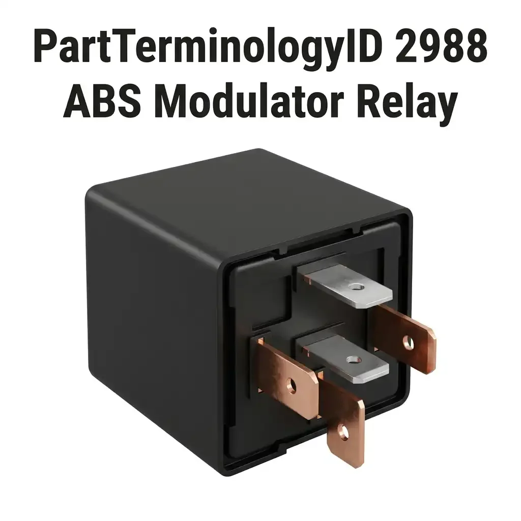 ABS Modulator Relay (PartTerminologyID 2988): Where Contact Current Rating and Sub-Threshold Degradation Determine Whether ABS Solenoid Response Meets Specification