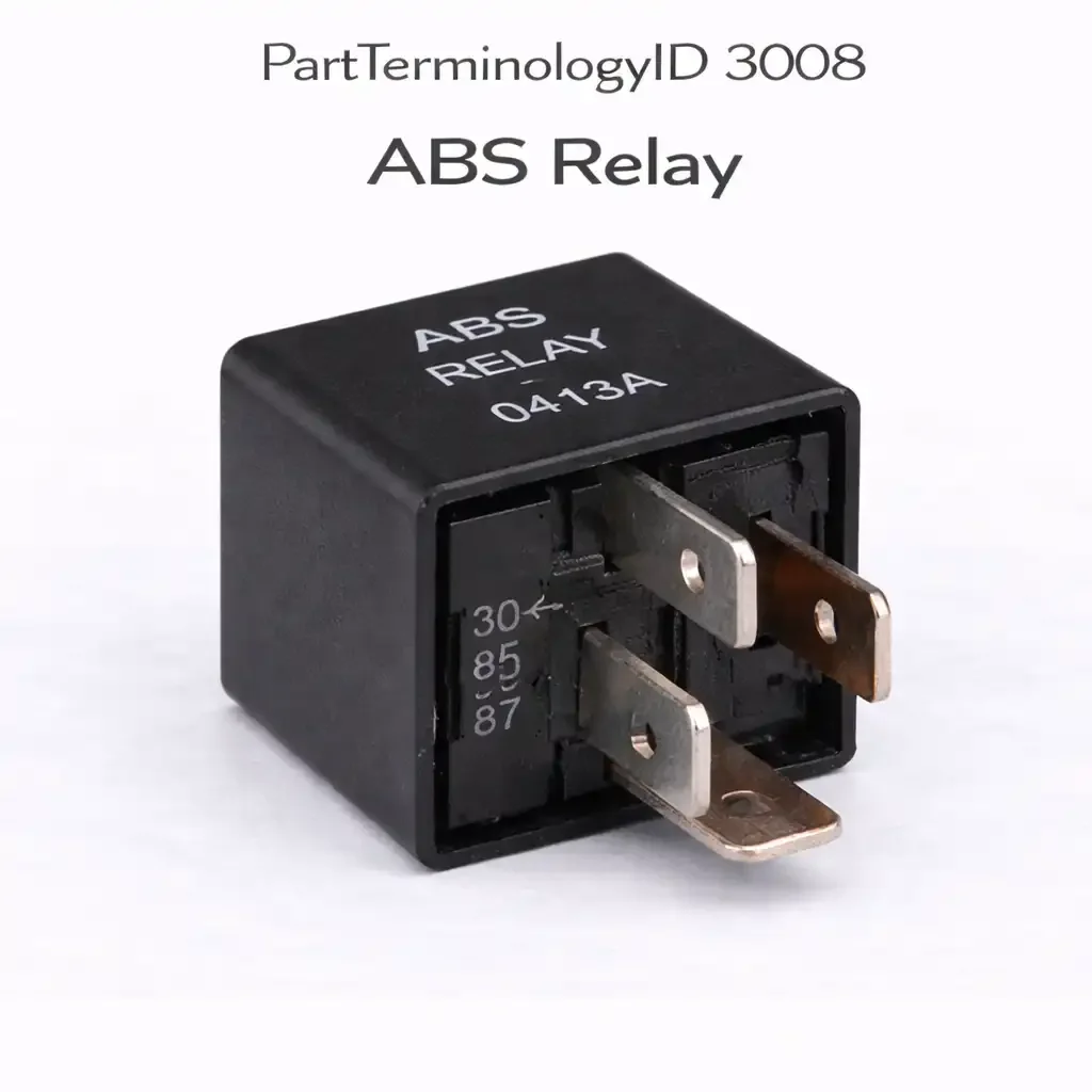 ABS Relay (PartTerminologyID 3008): Where Single Versus Multi-Relay Architecture and Combined Current Rating Determine Whether ABS System Power Is Correctly Restored
