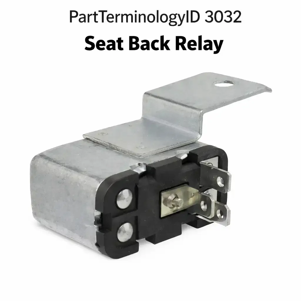 Seat Back Relay (PartTerminologyID 3032): Where Directional Coverage and Motor Stall Current Rating Determine Whether Seat Back Operation Is Fully Restored