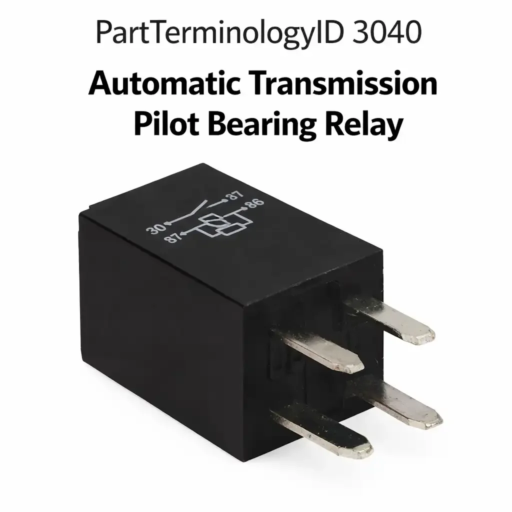 Automatic Transmission Pilot Bearing Relay (PartTerminologyID 3040): Where Transmission Model Number Is the Primary Matching Attribute