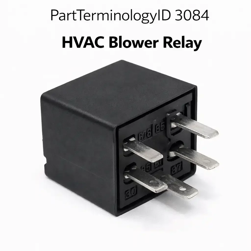 HVAC Blower Relay (PartTerminologyID 3084): Where Circuit Role and Blower Resistor Fault Differentiation Prevent the Most Common HVAC Relay Misorder