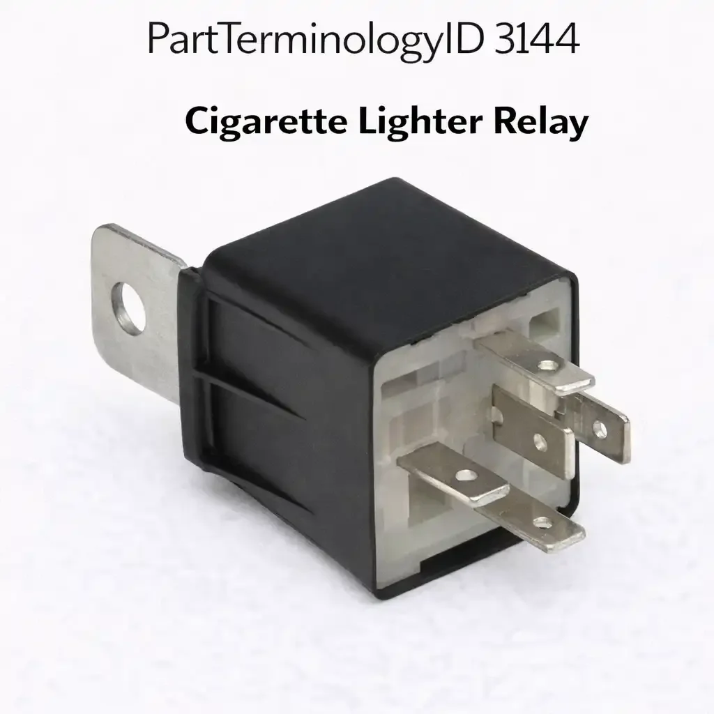 Cigarette Lighter Relay (PartTerminologyID 3144): Where Fuse-First Diagnosis and Dedicated Relay Verification Prevent the Two Most Common Power Outlet Misorders