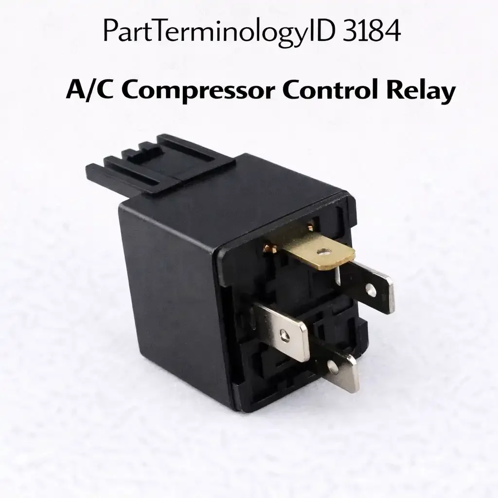 A/C Compressor Control Relay (PartTerminologyID 3184): Where Circuit Function Differentiation From the Clutch Relay Determines Whether