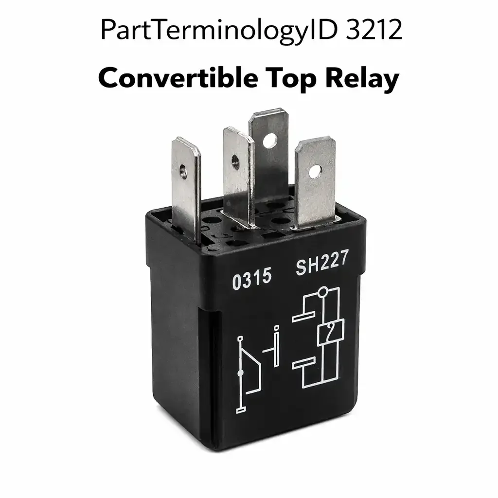 Convertible Top Relay (PartTerminologyID 3212): Where Sequence Function Identification in the Title Is the Single Most Important Listing Attribute