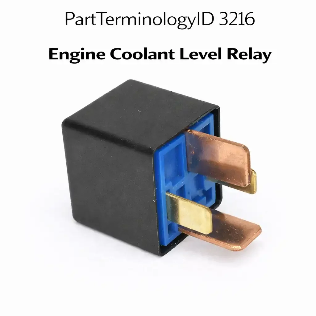 Engine Coolant Level Relay (PartTerminologyID 3216): Where Sensor-First Diagnosis Prevents the Most Common False-Low Warning Misorder