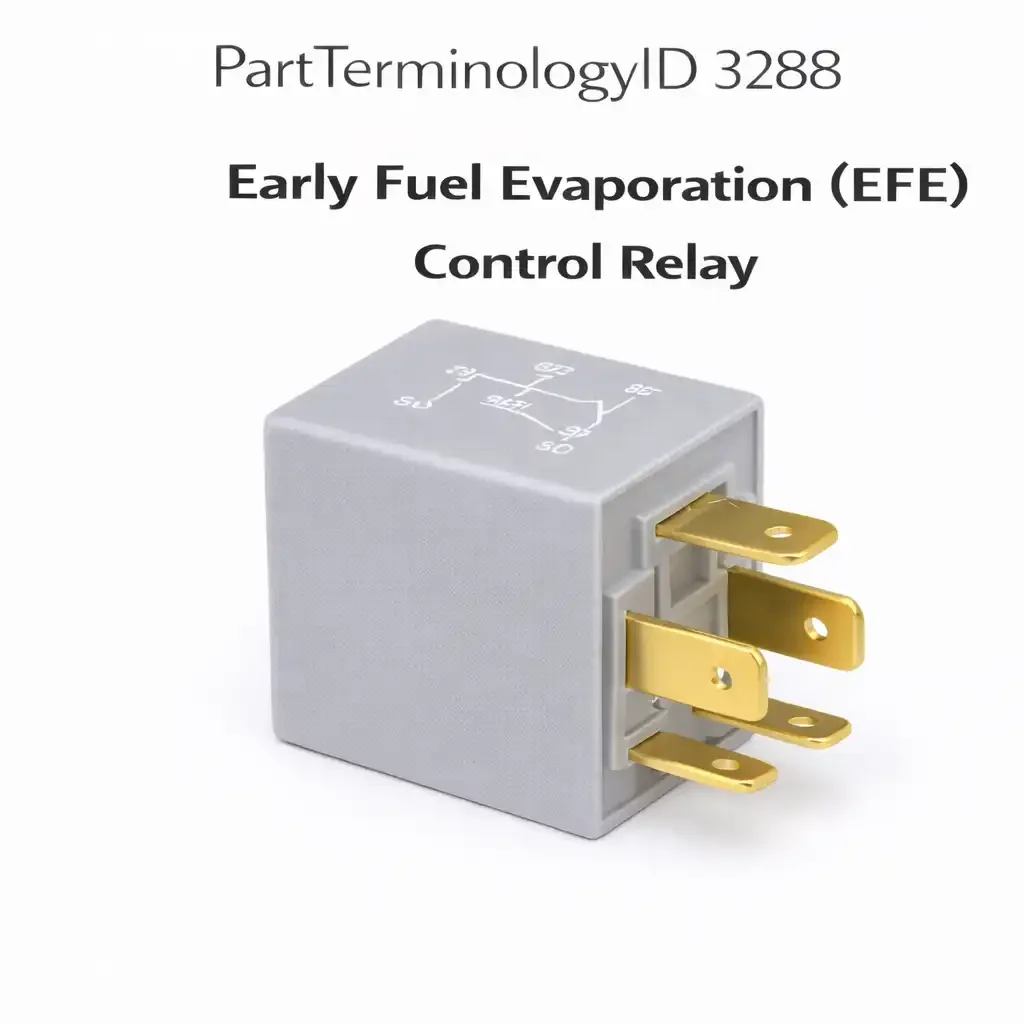 Early Fuel Evaporation (EFE) Control Relay (PartTerminologyID 3288): Where Heater Grid vs Exhaust Heat Valve Architecture and Coolant Temperature Threshold Determine Cold-Start Driveability Fitment