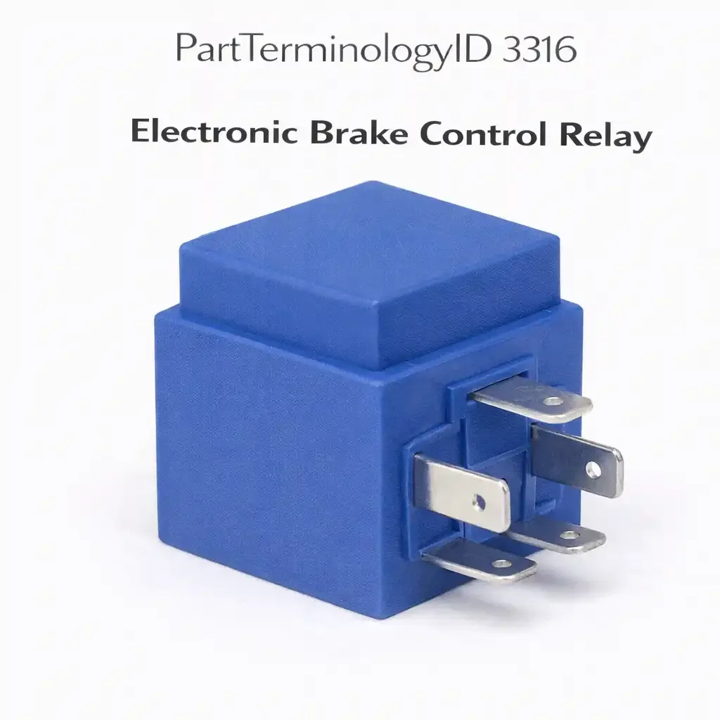 Electronic Brake Control Relay (PartTerminologyID 3316): Where ABS Module Power Supply, Contact Resistance, and Fault Code Clearing Determine Correct Brake Control Relay Diagnosis