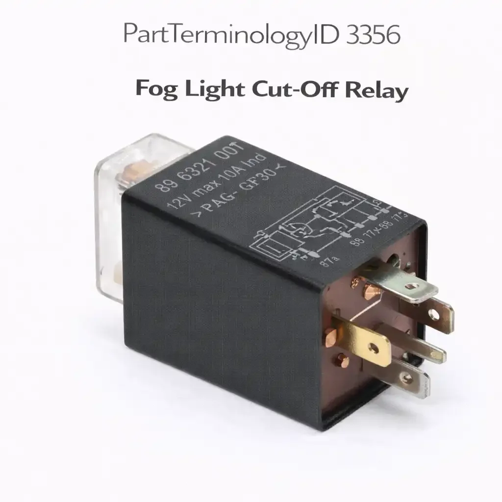 Fog Light Cut-Off Relay (PartTerminologyID 3356): Where Interlock Circuit Function, High Beam Cut-Off Logic, and Differentiation from the Fog Light Relay Determine Correct Diagnosis and Fitment