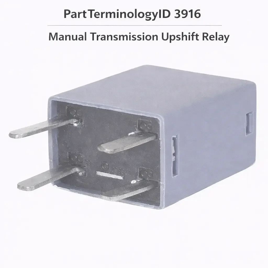 Manual Transmission Upshift Relay (PartTerminologyID 3916): Diagnosis, Return Prevention and Listing Guide