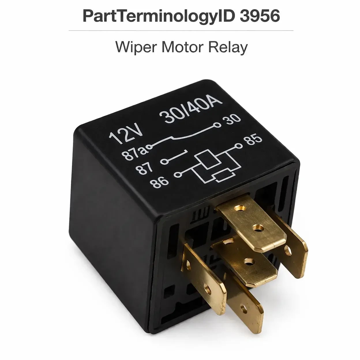 Wiper Motor Relay (PartTerminologyID 3956): Where Park Switch Logic and Motor Pre-Check Prevent Relay Replacement