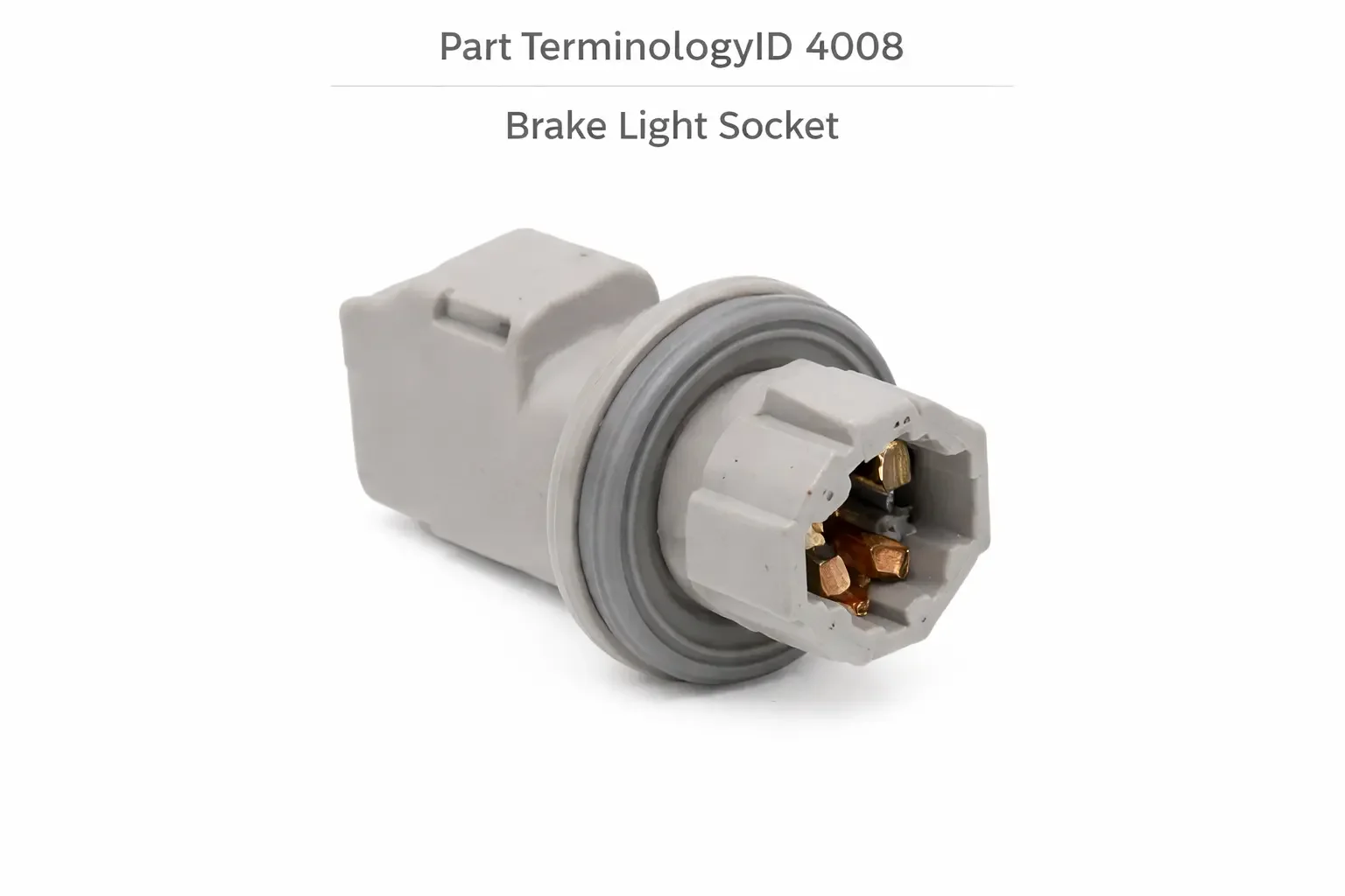 Brake Light Socket (PartTerminologyID 4008): Where Brake Switch Signal Validation and Dual-Filament Architecture Prevent Socket Replacement