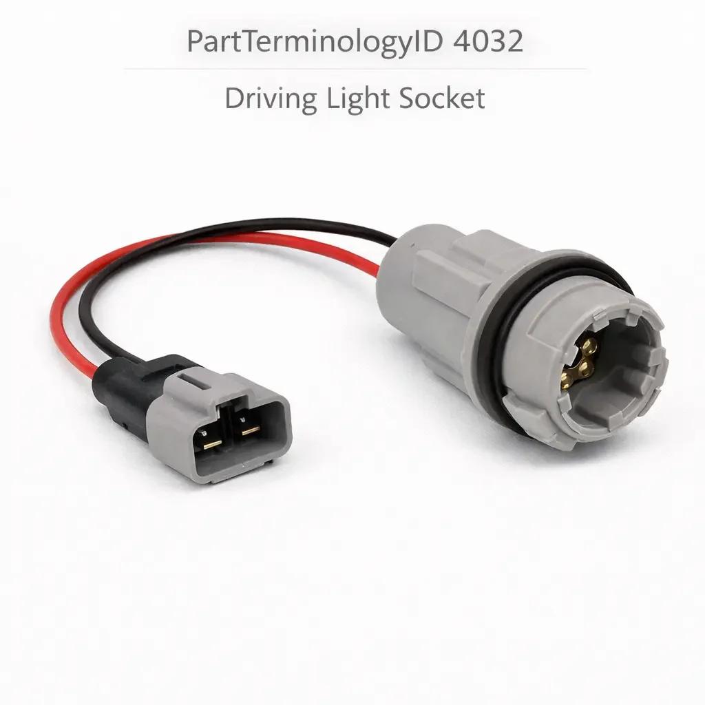 Driving Light Socket (PartTerminologyID 4032): Where Headlamp Interlock Validation and Bulb Pre-Check Prevent Socket Replacement