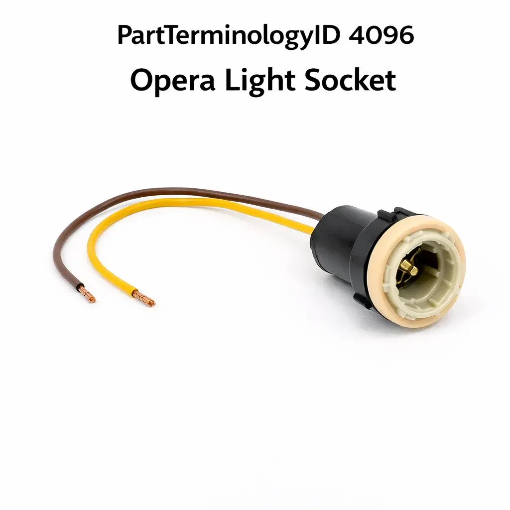 Opera Light Socket (PartTerminologyID 4096): Where Parking Lamp Circuit Validation and Bulb Pre-Check Prevent Socket Replacement