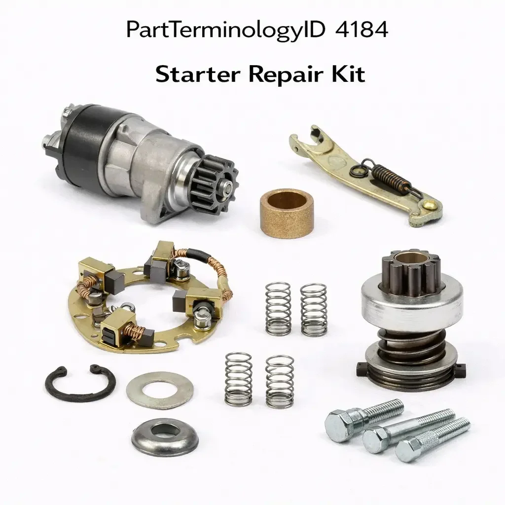 Starter Repair Kit (PartTerminologyID 4184): Where Kit Contents Verification and Root Cause Diagnosis Prevent Repeat Starter Failure