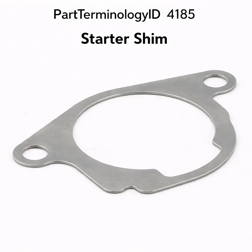 Starter Shim (PartTerminologyID 4185): Where Pinion-to-Ring-Gear Clearance and Shim Thickness Selection Prevent Engagement Noise
