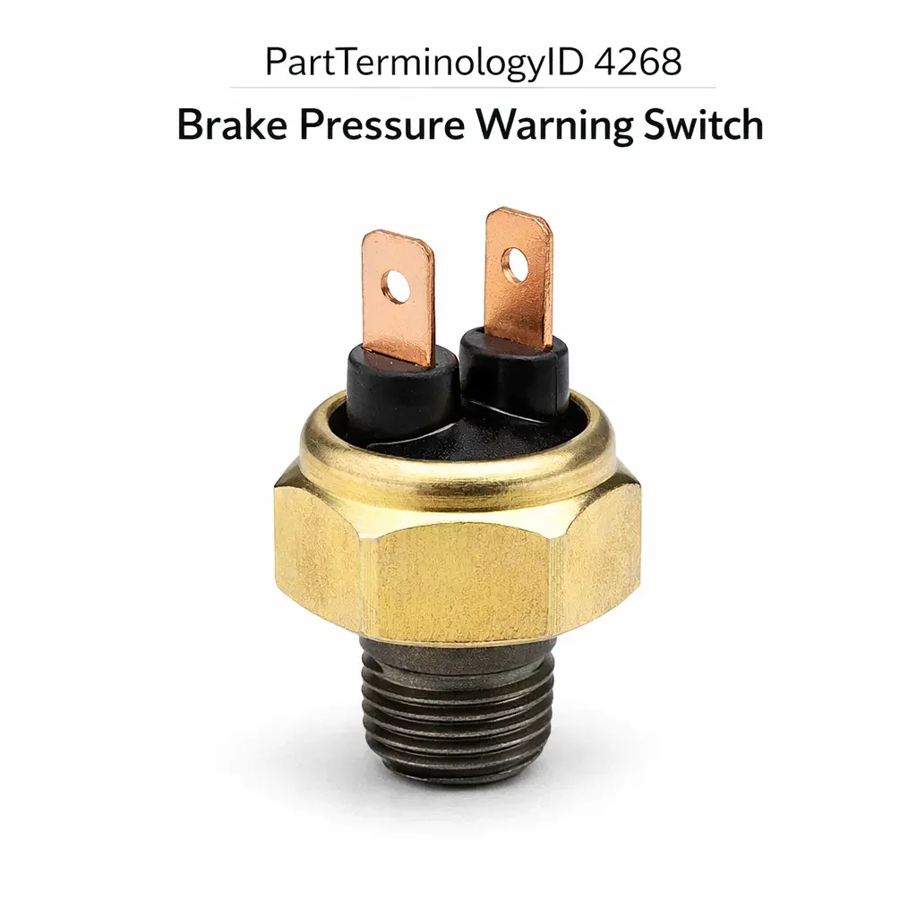 Brake Pressure Warning Switch (PartTerminologyID 4268): Pressure Threshold Calibration, Thread Specification, and Dual-Circuit Compatibility