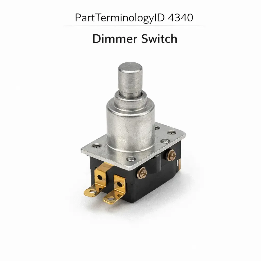 Dimmer Switch (PartTerminologyID 4340): Control Architecture Type, Load Compatibility, and Instrument Panel Integration