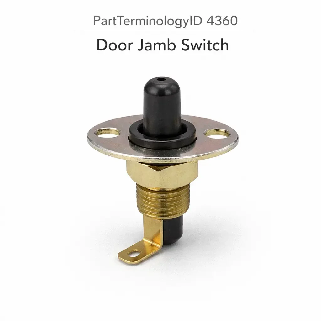 Door Jamb Switch (PartTerminologyID 4360): Plunger Travel, Circuit Architecture, and Body Control Module Compatibility