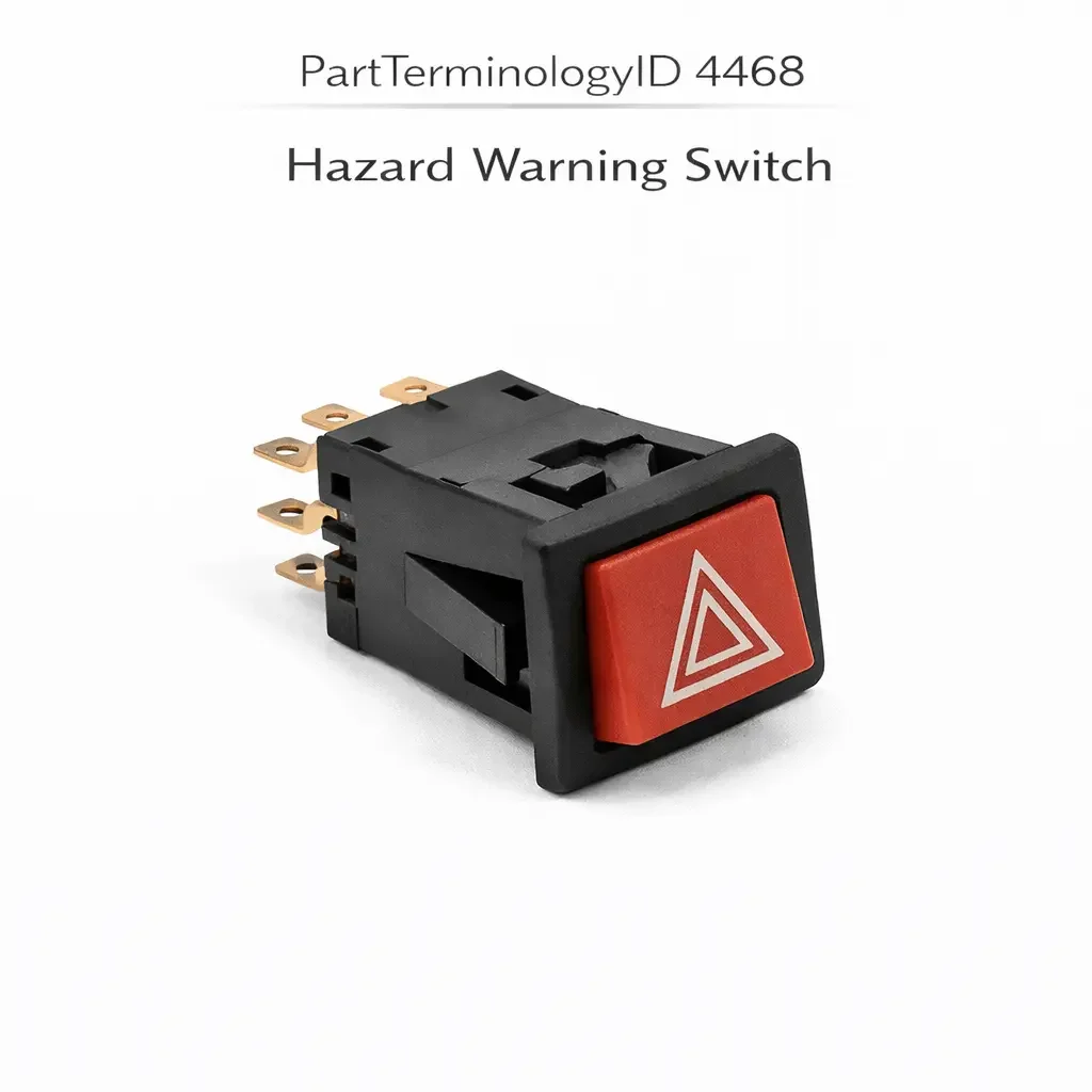 Hazard Warning Switch (PartTerminologyID 4468): Circuit Architecture, BCM Integration, and Multi-Function Stalk Configuration