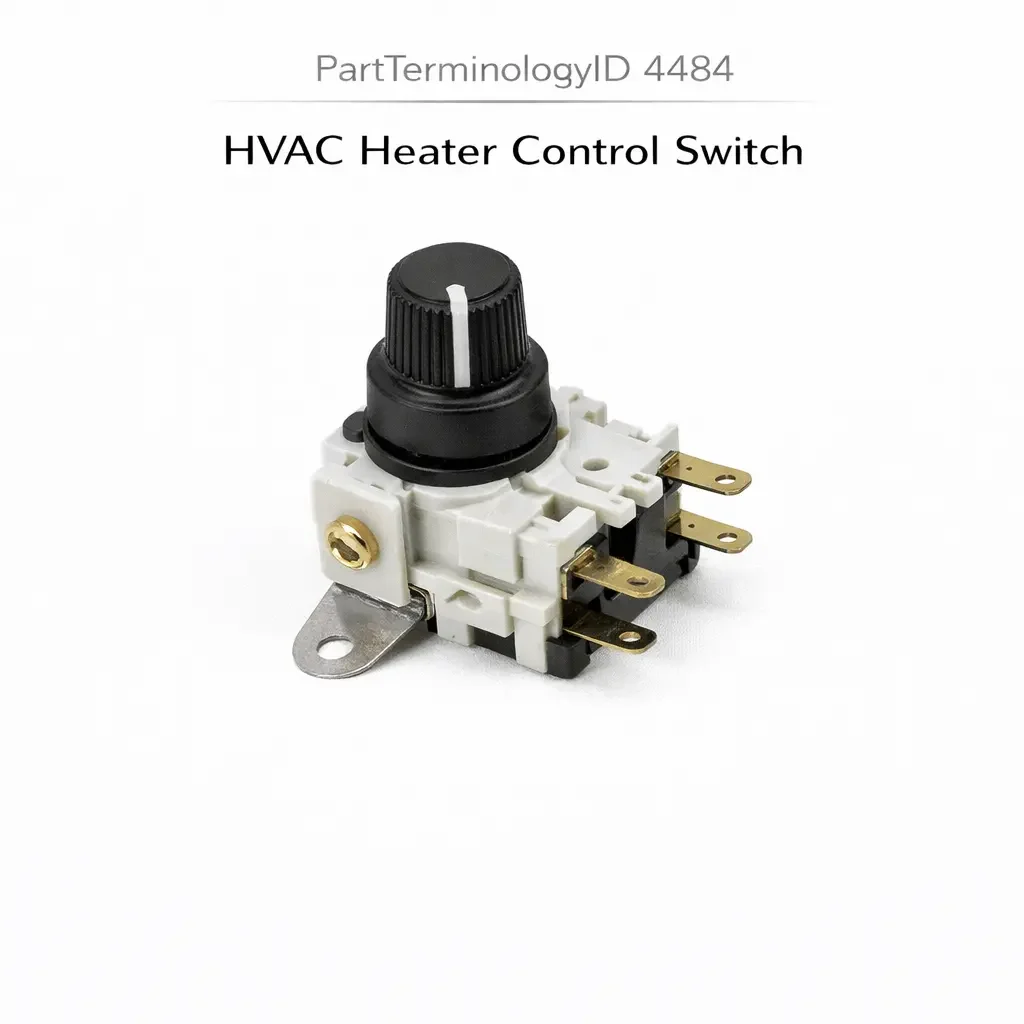 HVAC Heater Control Switch (PartTerminologyID 4484): Control Architecture, Temperature Blend Signal Compatibility, and Integrated Function Coverage