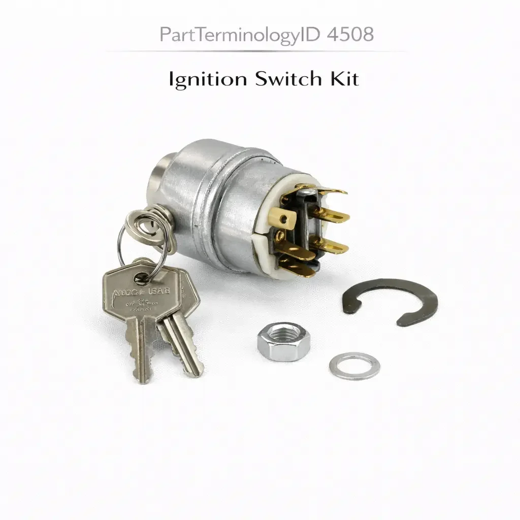 Ignition Switch Kit (PartTerminologyID 4508): Kit Content Configuration, Cylinder Lock Compatibility, and Electrical Switch Circuit Coverage