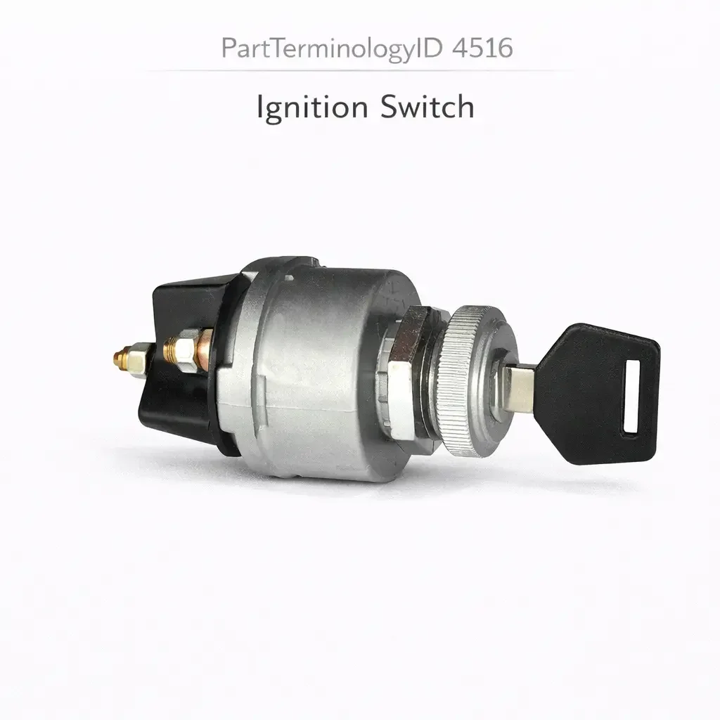 Ignition Switch (PartTerminologyID 4516): Circuit Position Coverage, Contact Current Rating, and Steering Column Interface Compatibility