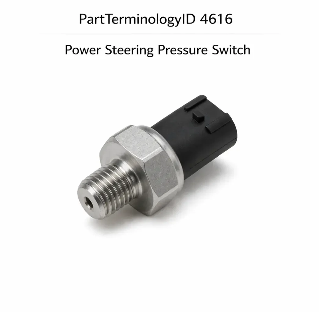 Power Steering Pressure Switch (PartTerminologyID 4616): Pressure Threshold, Circuit Output Type, and Idle Compensation Compatibility