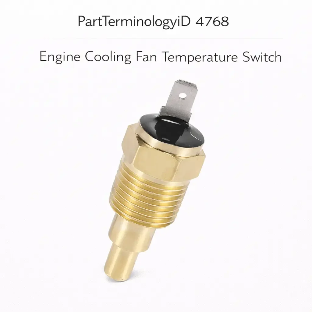 Engine Cooling Fan Temperature Switch (PartTerminologyID 4768): Activation Threshold, Fan Speed Stage, and System Integration