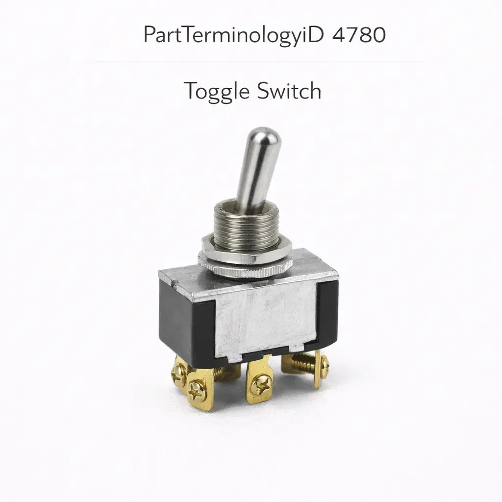 Toggle Switch (PartTerminologyID 4780): Contact Configuration, Current Rating, and Panel Integration Compatibility